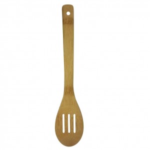 Bamboo Slotted Spoon 