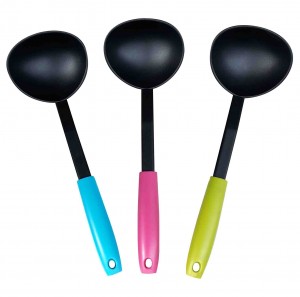Nylon Soup Ladle with Colored Handle